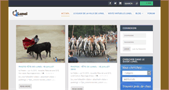 Desktop Screenshot of lunel-leguide.com
