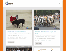 Tablet Screenshot of lunel-leguide.com